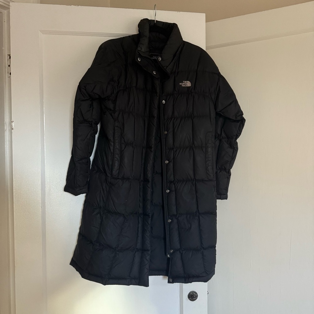 The North Face Women's Long Black Puffer Jacket